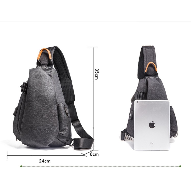 Túi đeo chéo ngực cao cấp chống trộm thời trang  TX8005 - TX8007