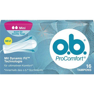 Băng vệ sinh Tampon Ob MINI của Đức