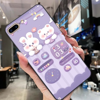ốp lưng điện thoại Iphone 7 Plus / 8 Plus bộ hình gấu nâu chibi vô cùng đáng yêu