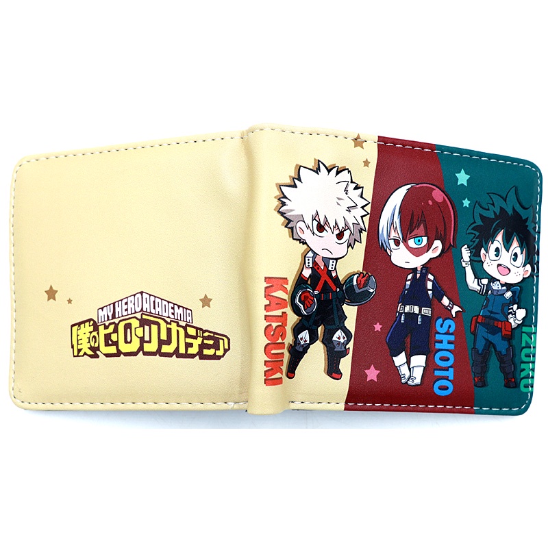 Ví Ngắn In Hình Midoriya Izuku Anime My Hero Academia Nhiều Màu Sắc Cho Nam Và Nữ