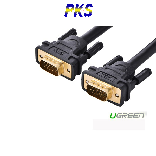Cáp VGA đầu mạ vàng dài 3m cao cấp chính hãng Ugreen UG 11631