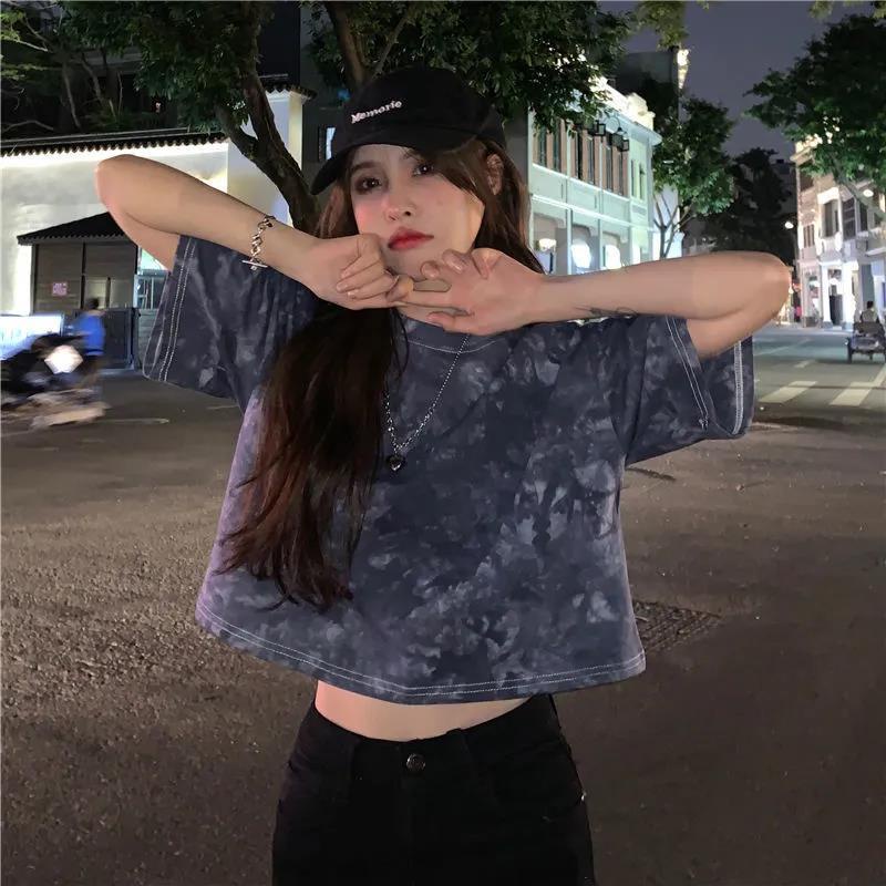 Áo Thun Ngắn Tay Dáng Rộng Thiết Kế Quyến Rũ Thời Trang Cho Nữ áo phông nữ  JL-TX-35