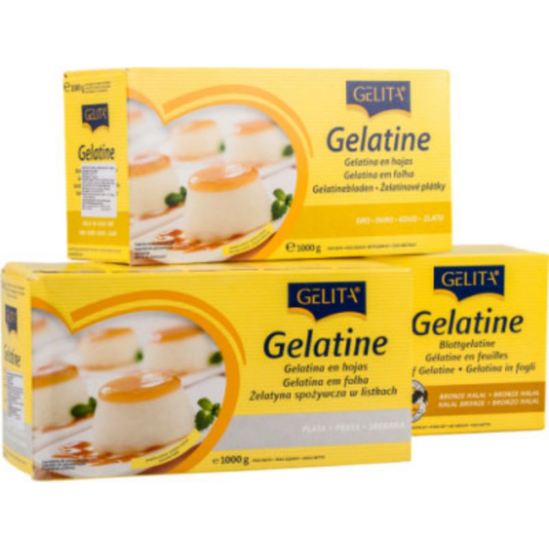 Lá gelatin làm thạch, trang trí bánh sinh nhật