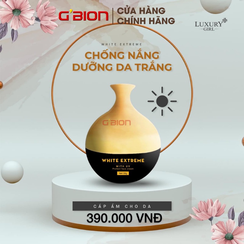 Kem Face Ngày Dưỡng Da Chống  Nắng Luxury girl, NPP GBION