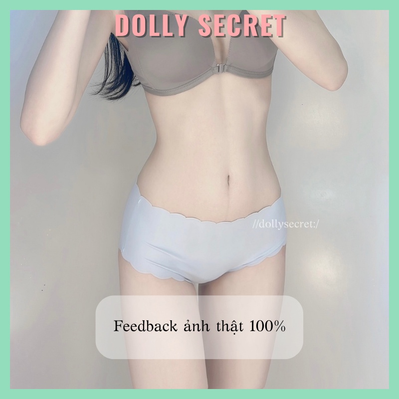 Quần lót nữ không đường may DOLLY SECRET chất su non đúc mềm mại thoải mái QL065