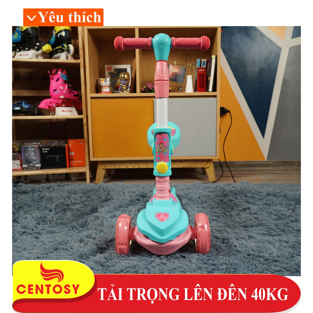 Xe Trượt Scooter Cao Cấp B19 - Dành cho bé từ 3 đến 9 tuổi