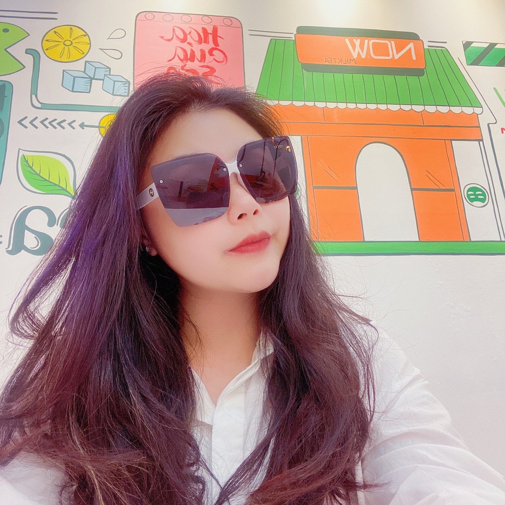 [Mã FAGOGO giảm 12% đơn 99K] KÍNH MÁT NỮ MỚI GỌNG TO B438 ML