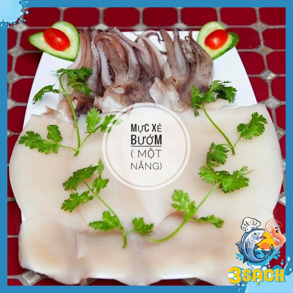 1KG Mực Một Nắng size to ( Ship Hỏa Tốc HCM ) Thực Phẩm 3 Sạch