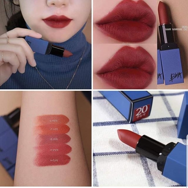 [DATE 08/22] Son thỏi lì /B/B/I/A/ Last Lipstick màu 18 và 20 (Hàn quốc)