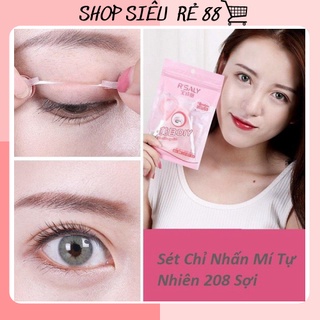 SET 208 SỢI CHỈ KÍCH MÍ TẶNG KÈM KÉO VÀ QUE NHẤN MÍ