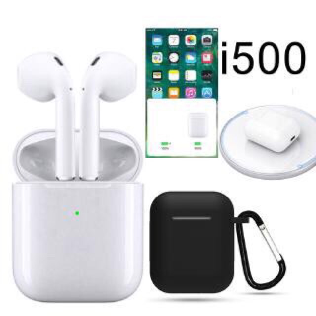 [Mã ELMS5 giảm 7% đơn 300K] Tai nghe bluetooth i500 hỗ trợ sạc không dây | BigBuy360 - bigbuy360.vn