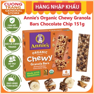 Bánh ngũ cốc hữu cơ Annie s organic chewy granola bars peanut butter