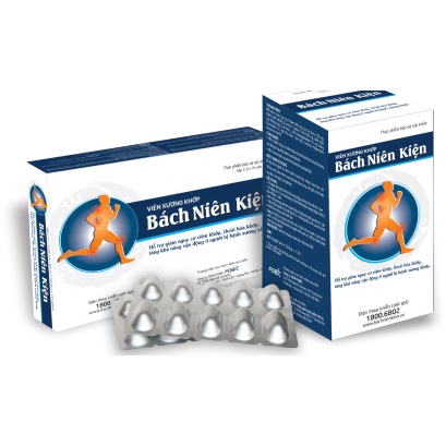 BÁCH NIÊN KIỆN - HỖ TRỢ GIẢM ĐAU NHỨC XƯƠNG KHỚP, THOÁI HÓA KHỚP