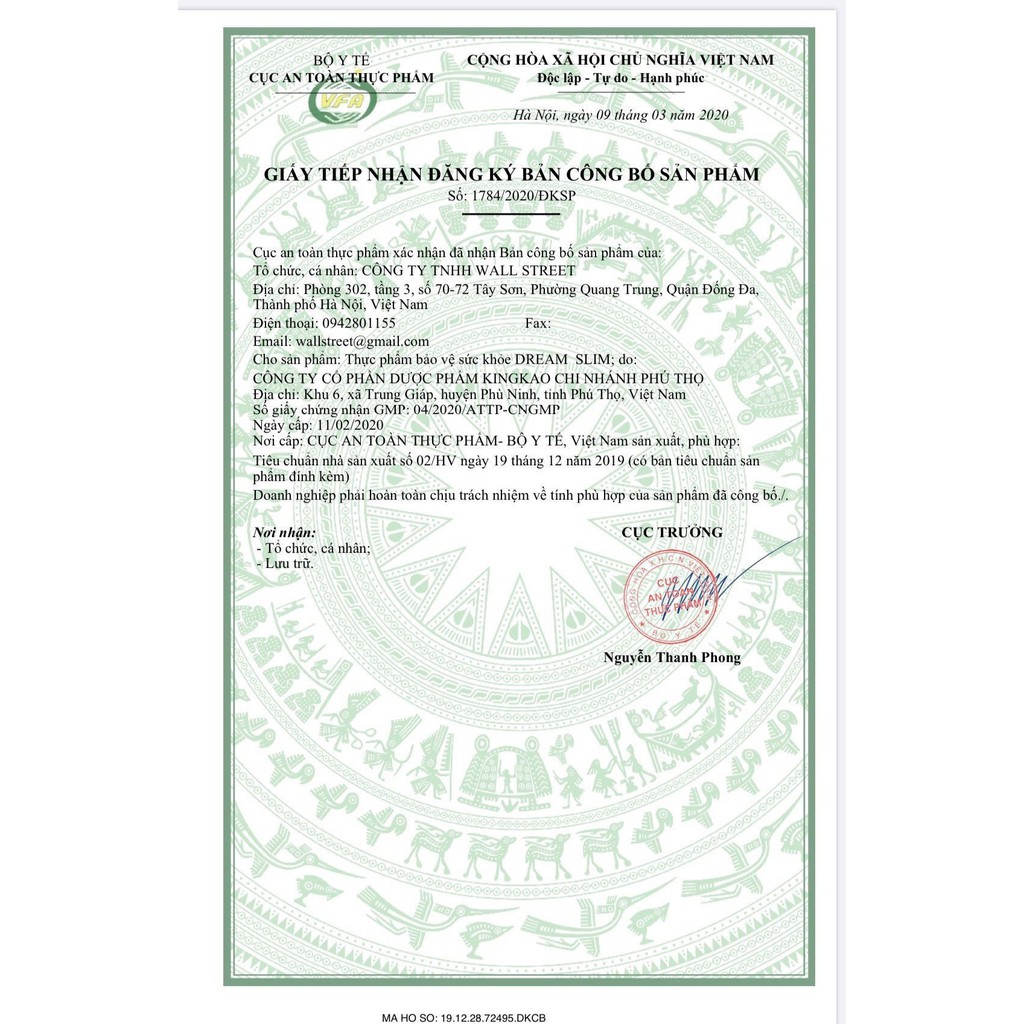 Dream Slim Hỗ Trợ Giảm Béo Tăng Cường Chuyển Hóa Chất Béo