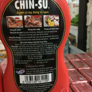 Tương ớt chinsu chai 500ml