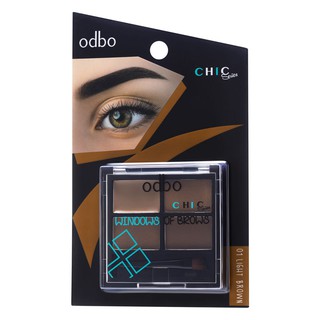 Bột kẻ chân mày odbo window of brows odb780