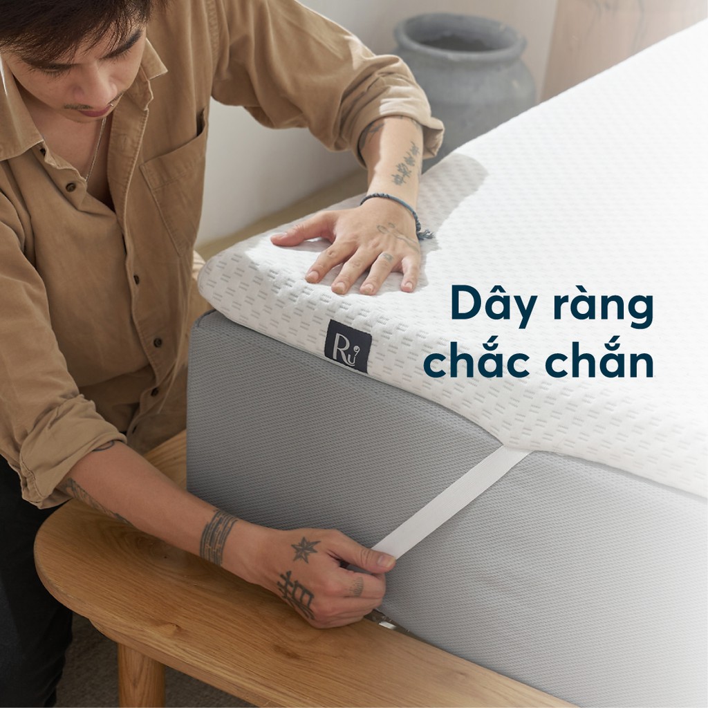 Nệm Cuộn Trải Sàn  Ru9 Gọn Nhẹ Dễ Chịu, Thoải Mái Mọi Nơi, 6 Kích Thước