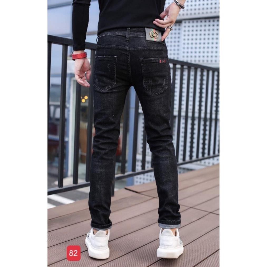 Quần Jean Nam Chất Bò Cao Cấp AD82 Trẻ Trung Thời Trang