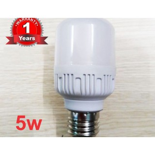 Bóng led búp trụ kín nước 5W đui E27