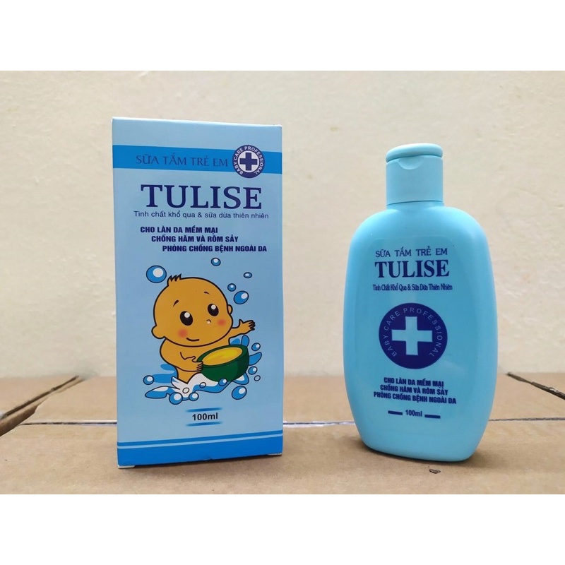 {cực thơm} Sữa tắm gội em bé thảo mộc TULISE cực thơm