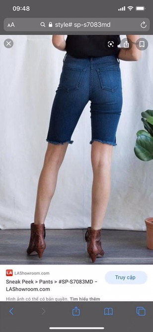 Short Jean Lửng Sneak.peek