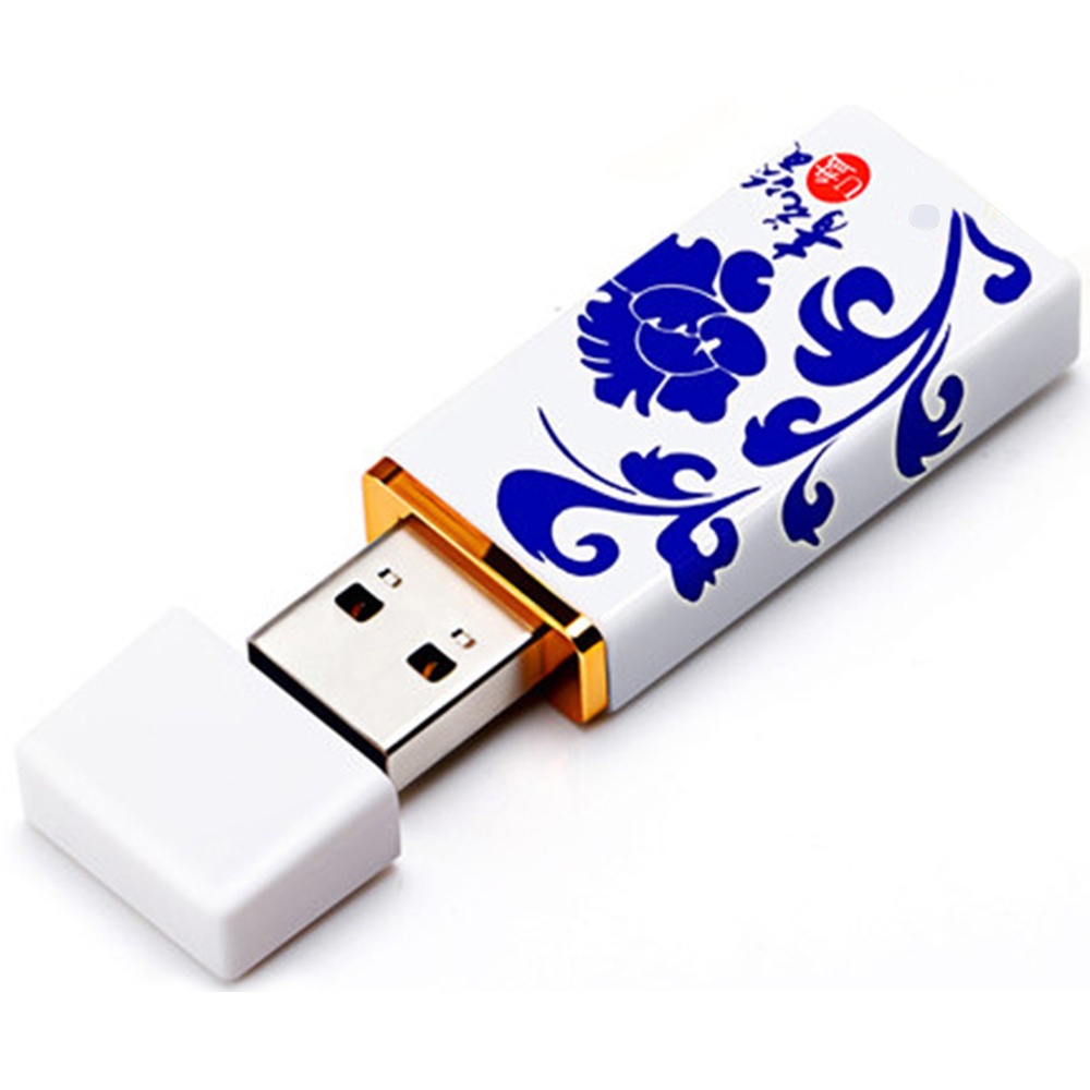 Đĩa Chữ U Họa Tiết Gốm Sứ Màu Xanh Trắng Thời Trang Theo Phong Cách Trung Hoa | BigBuy360 - bigbuy360.vn