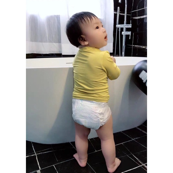 ÁO GIỮ NHIỆT CỔ 3 PHÂN THUN LẠNH - MINKY MOM HÀNG LOẠI 1