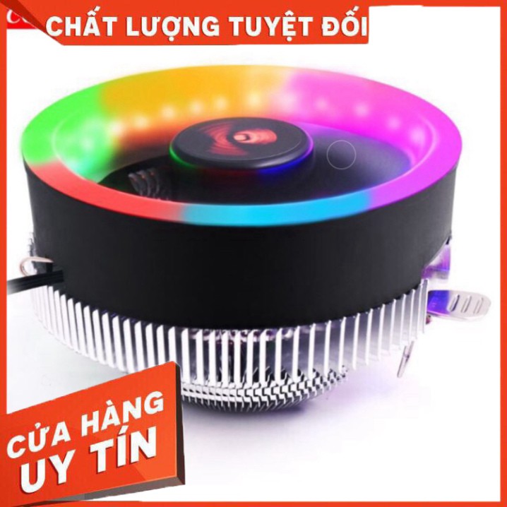 Fan tản nhiệt CPU COOLMOON Q2 Led RGB