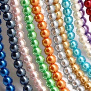 Gói 100g hạt bẹt, hạt trai nhân tạo s8-s10-s12cm