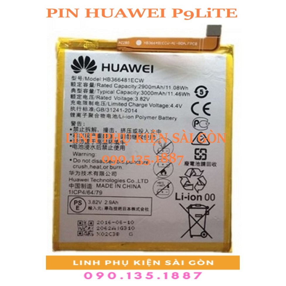 PIN HUAWEI P9LiTE
