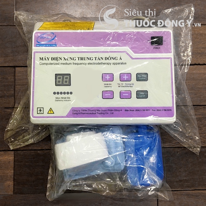 Máy Điện Xung Trung Tần Đông Á XYZP-1B - Được dùng rộng dãi cho Khoa/Phòng khám và tại gia đình