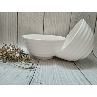 Bộ 2 chén sứ trắng