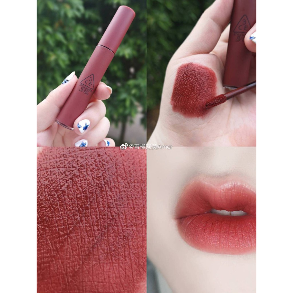 Son kem 3CE Velvet Lip Tint