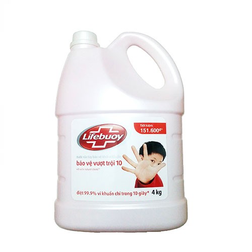 Nước rửa tay Lifebuoy Bảo vệ vượt trội 4kg