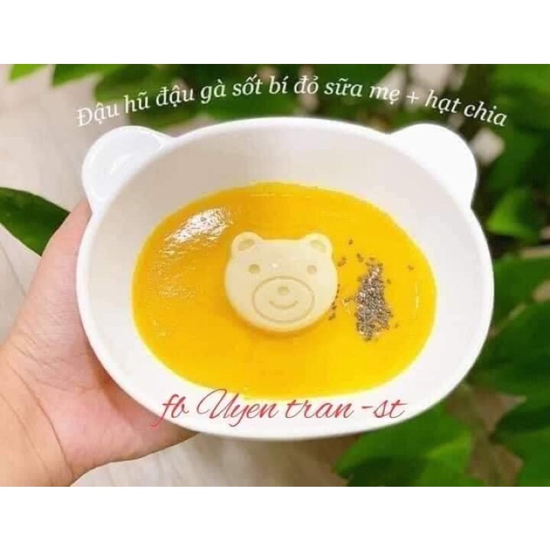 Khuôn Ép Cơm/Khuôn Bento Tạo Hình Cho Bé Ăn Dặm