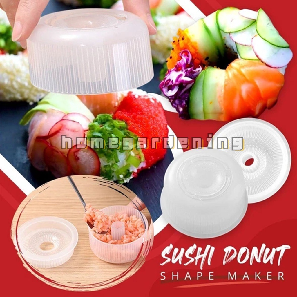 Khuôn Làm Cơm Nắm Hình Bánh Donut Cho Bé