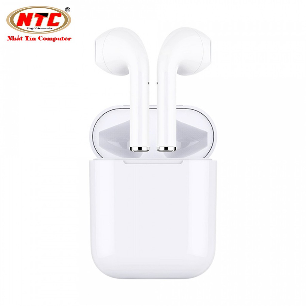 [Mã ELMSBC giảm 8% đơn 300K] Tai nghe bluetooth True Wireless WIWU Airbuds IV sạc không dây và cảm ứng chạm (Trắng)