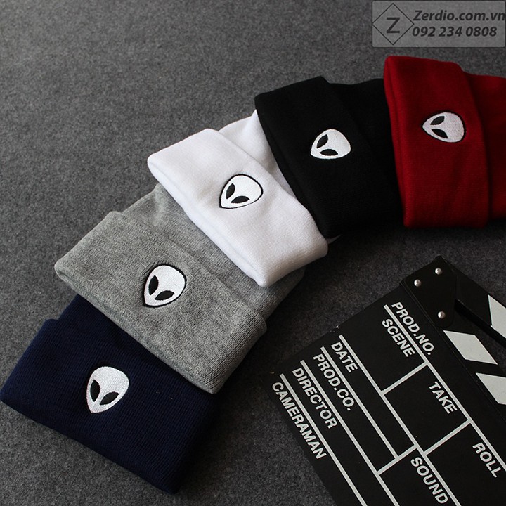Mũ len Beanie Alien ngắn đẹp, cá tính cho cả nam và nữ