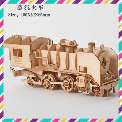 Bộ Lắp Ghép Hình Dáng Thuyền Buồm , Máy Bay...3D Bằng Gỗ