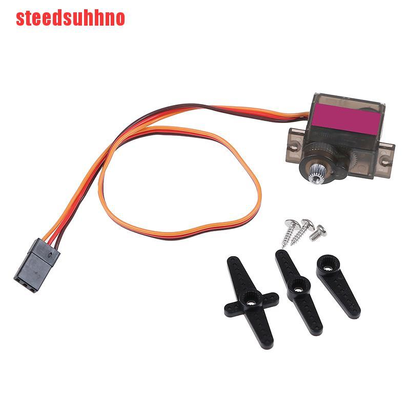 RC (Hàng Mới Về) 1 Động Cơ Servo Mg90S Micro Kim Loại 9g Cho Đồ Chơi Điều Khiển Từ Xa 4.8v 6v