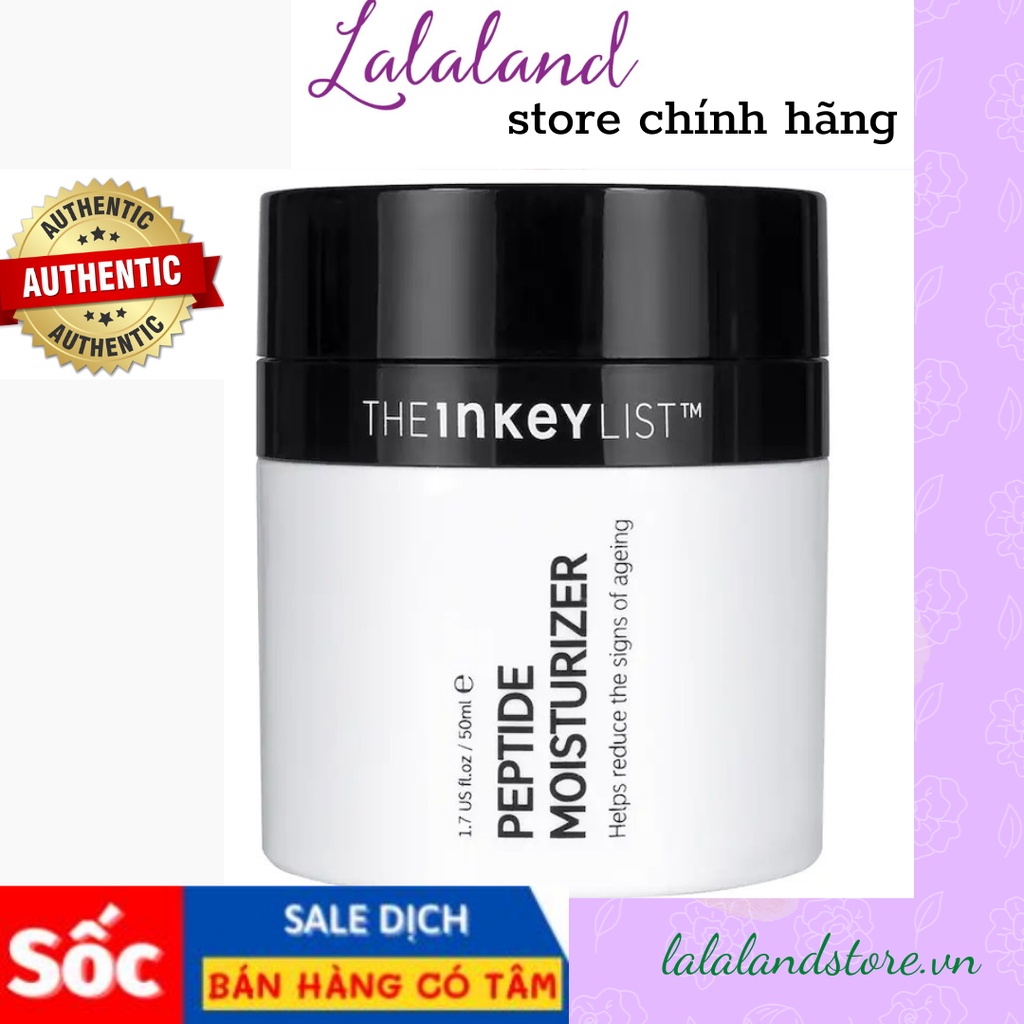 Kem dưỡng ẩm The INKEY LIST Peptide Moisturizer 50ml.