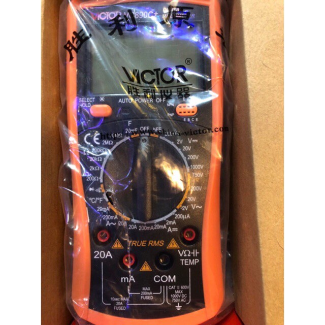 [VN] Đồng hồ vạn năng điện tử Victor VC890C+