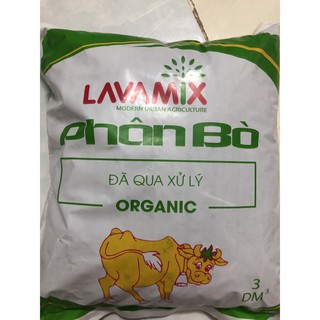 Phân Bò Hữu Cơ LAVAMIX 3dm