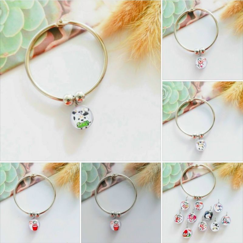 vòng kiềng tay bò sữa
