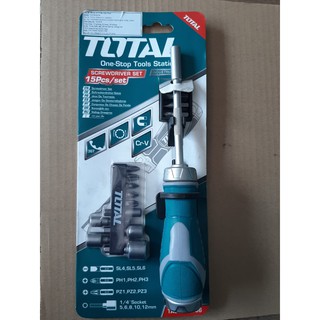 Bộ tua vít 15 đầu Total TACSD30156