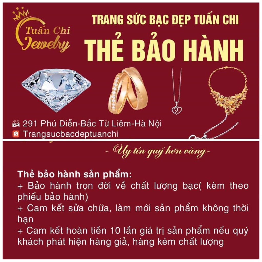 Dây Chuyền Bạc Nữ ⚡HÀNG CHUẨN ⚡ Vòng Cổ Nữ Mặt Dây Chuyền Cỏ 3 Lá May Mắn, Khắc Chữ Theo Yêu Cầu, Quà Tặng Ý Nghĩa