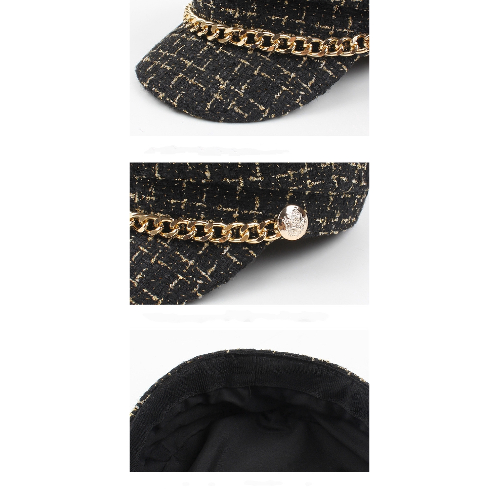 Mũ nồi phong cách Anh Quốc sành điệu trẻ trung cho nữ