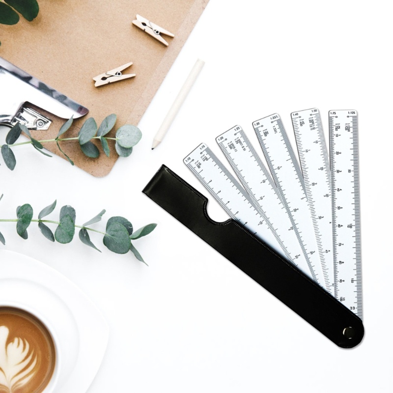 Thước Đo Kỹ Thuật 19cm / 7.5-inch Linh Hoạt Tiện Dụng