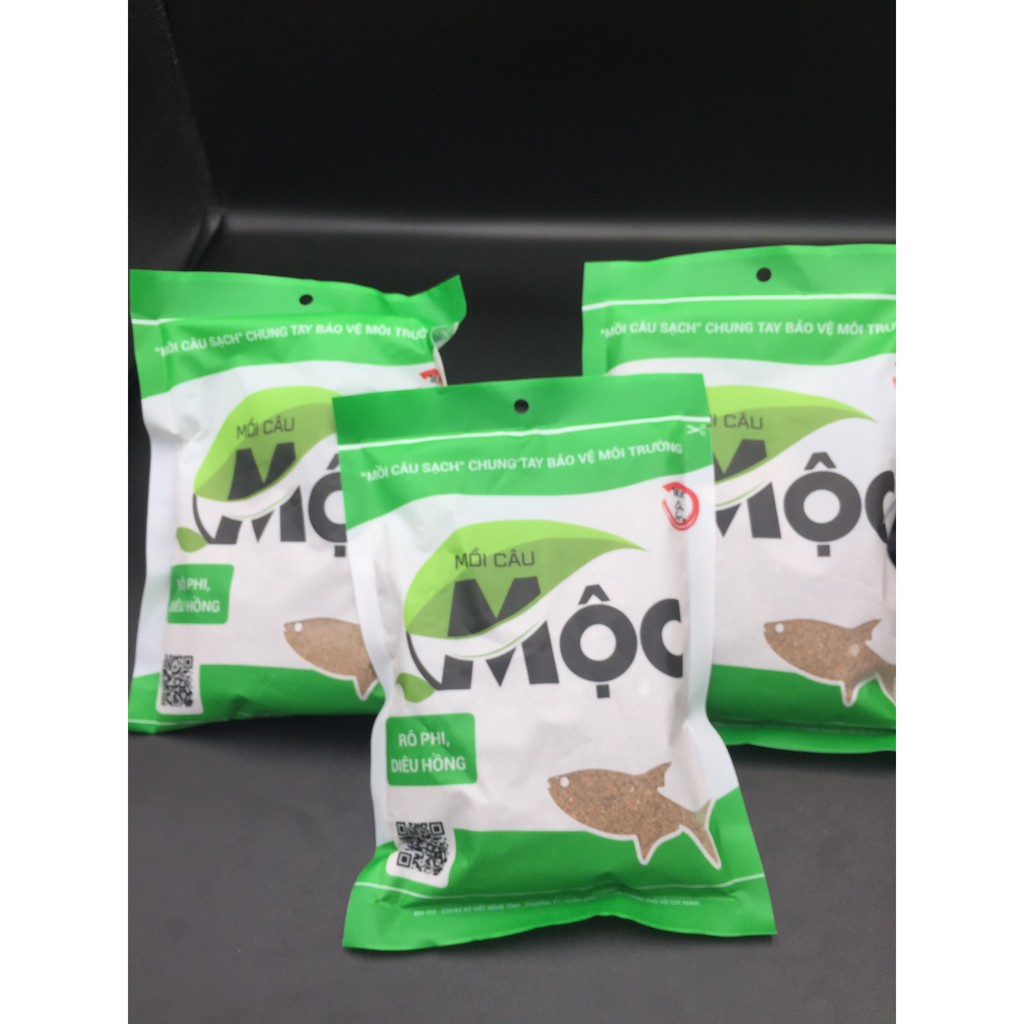 Cám Mộc câu cá ( combo 2 gói mộc xanh )