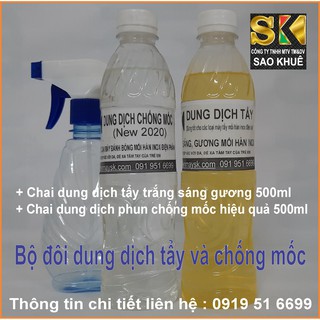 Bộ đôi dung dịch tẩy bóng và chống mốc mối hàn inox | Đảm bảo Chất lượng